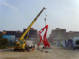 hj1739 不銹鋼雕塑-舞_青島國際服裝城不銹鋼雕塑、石雕、玻璃鋼雕塑_濱州宏景雕塑有限公司