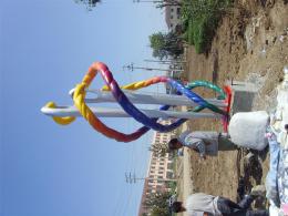 hj1740 不銹鋼雕塑-針線之魅_青島國際服裝城不銹鋼雕塑、石雕、玻璃鋼雕塑_濱州宏景雕塑有限公司