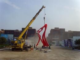 hj1745 不銹鋼雕塑-舞_青島國際服裝城不銹鋼雕塑、石雕、玻璃鋼雕塑_濱州宏景雕塑有限公司