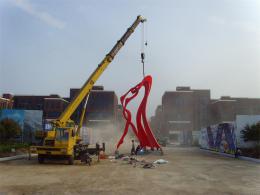 hj1746 不銹鋼雕塑-舞_青島國際服裝城不銹鋼雕塑、石雕、玻璃鋼雕塑_濱州宏景雕塑有限公司